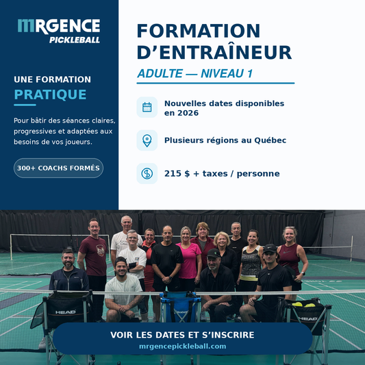 INSCRIPTION – FORMATION D'ENTRAÎNEUR